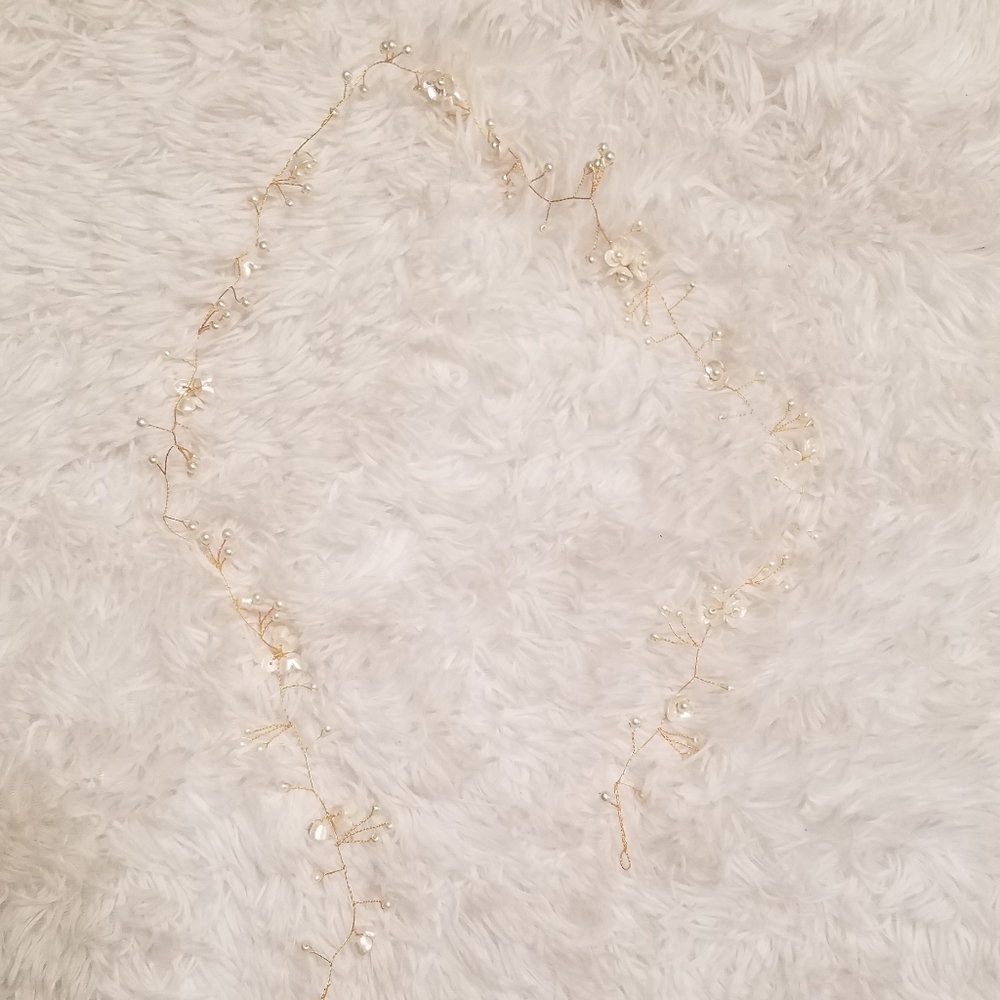 🆕️Elegant Faux Pearl Hair Vine Accessorie - Picture 15 of 15
